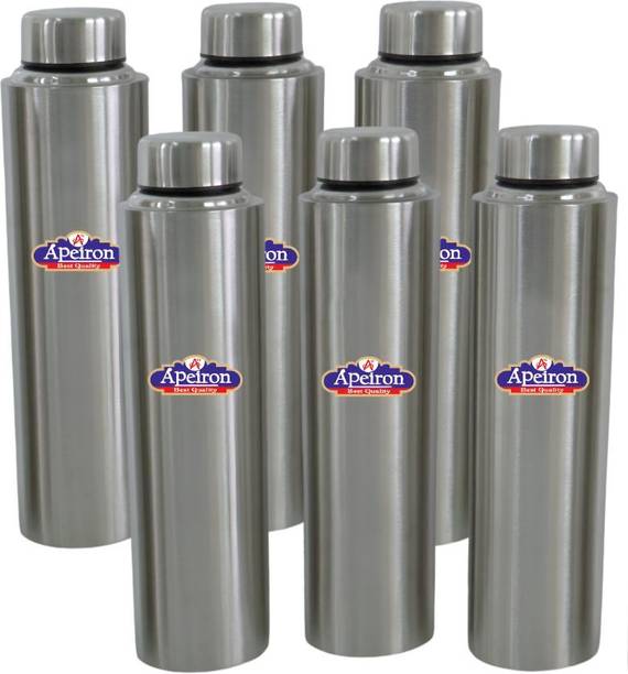 Apeiron Stainless Steel Matt Fridge Water Bottle 1000 ml Steel Bottle