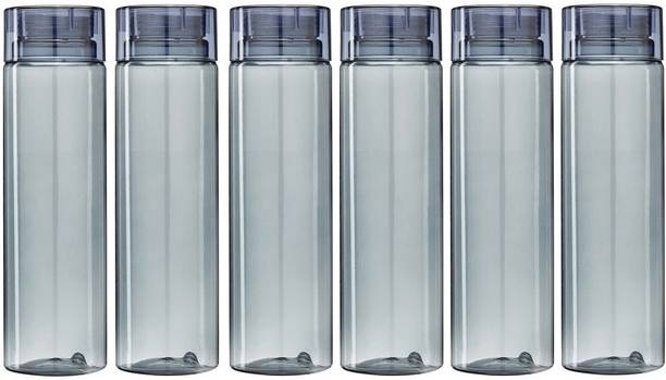 DEEJET Plastic Water Bottle Break Proof, Multipurpose, BPA Free, Food Grade Bottle 1000 ml