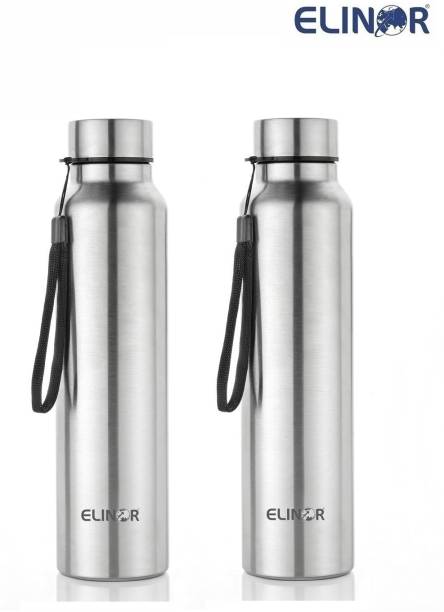 ELINOR AMAZING SINGLE WALL STAINLESS STEEL WATERBOTTLE FOR KIDS AND ADULTS 1000 ml Bottle