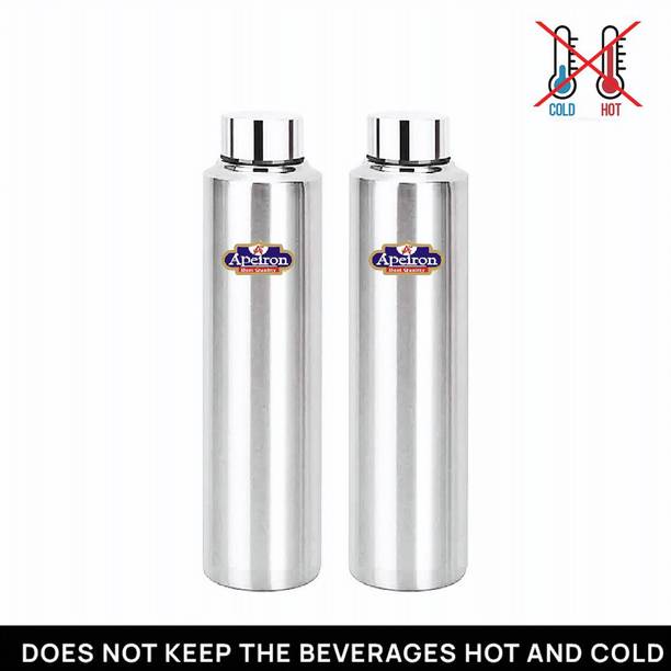 Apeiron Fridge bottle pack of 2 1000 ml Steel Bottle
