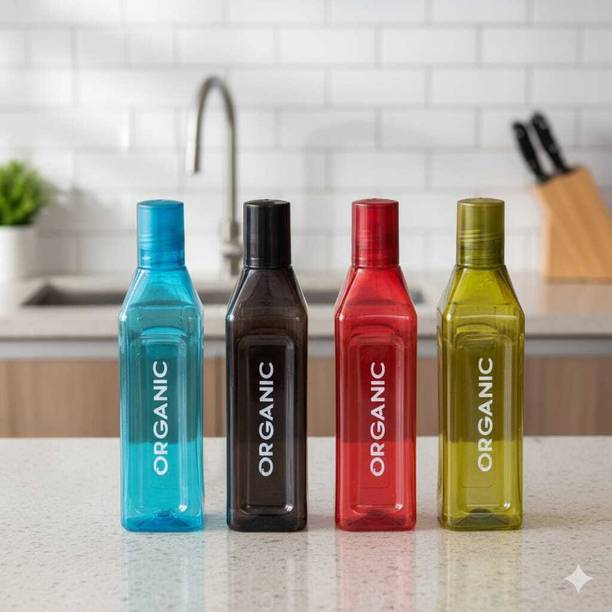 Sk world 500ml Square Plastic Water Bottle 500 ml Plastic Bottle