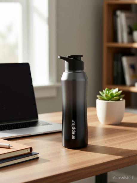 Snapple Aqua Stainless Steel Water Bottle Single Wall� 1000 ml Steel Bottle