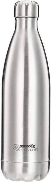 SPEEDEX 24 Hrs Hot and Cold Vacuum insulated Water Bottle 1000 ml Flask (Silver,Steel) 1000 ml