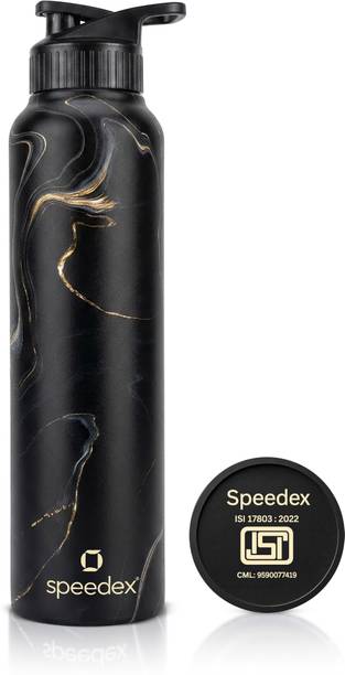 SPEEDEX Stainless Steel Printed Water Bottle 1 Ltr 1000 ml, for Office, School 1000 ml Stainless Steel Bottle