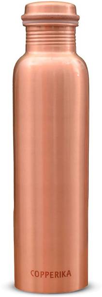 Copperika Plain Copper Water Bottle Original With Ayurvedic & Other Health Benefits 950 ml Bottle