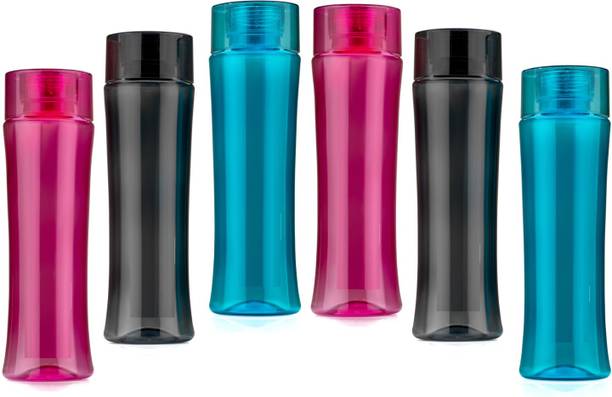 DIPZONVILLA Unbreakable Water Bottle Plastic Office, Gym, Home, Kitchen 1000 ml Plastic Bottle