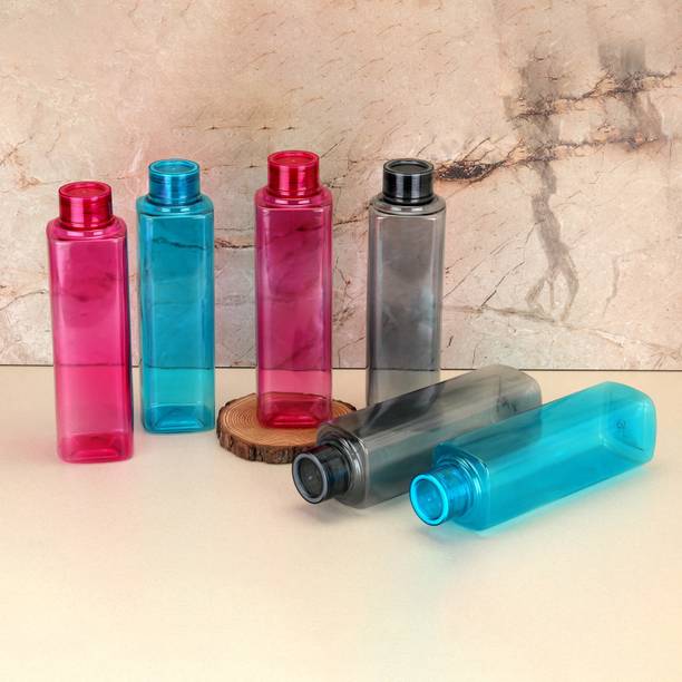 BELLERBIRD Premium Quality Unbreakable Latest Design Square Shape Water Bottle 1000 ml Bottle