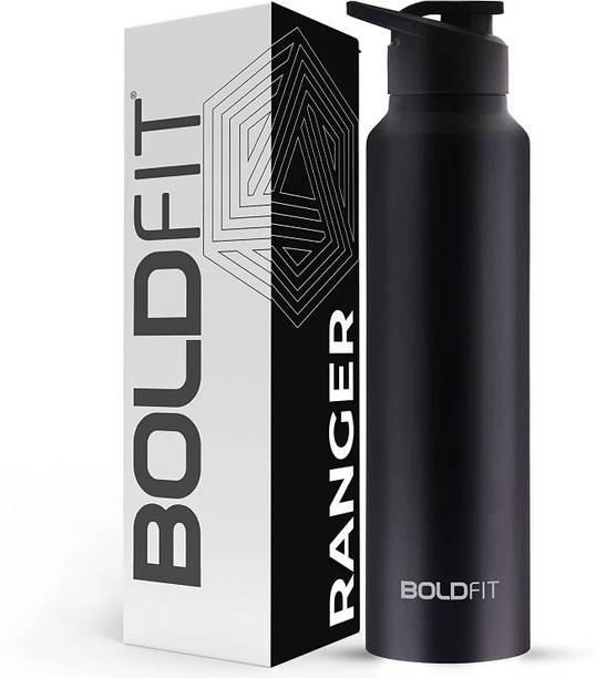 BOLDFIT Stainless Steel Water Bottle For Men & Women For Keeping Hot Or Cold Sipper 1000 ml Bottle