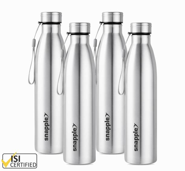 Snapple TAG Stainless Steel Water Bottle Single Wall ISI Certified 1000 ml