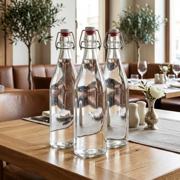 SDSGlass 1000ML Swing Top Cap Bottle 1000 ml Glass Bottle