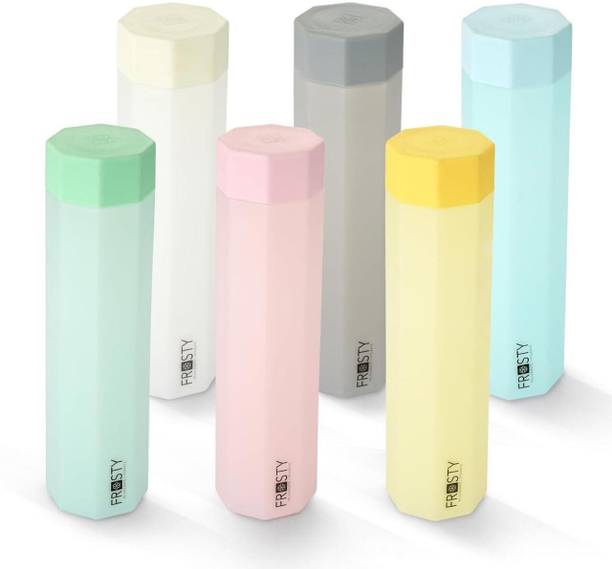 Zigmo Plastic Fridge Water Bottles Leak Proof I Gym, Office, Home, Travel, College 1000 ml Bottle