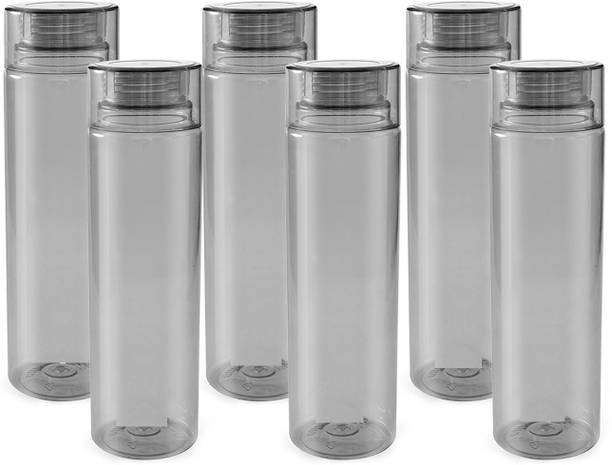 DIPZONVILLA Lightweight & Durable Hydration and Stylish Water Bottle 1000 ml Plastic Bottle