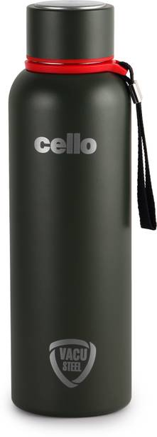 cello Duro Tuff Steel Kent DTP Coating Double Walled Stainless Steel 750 ml