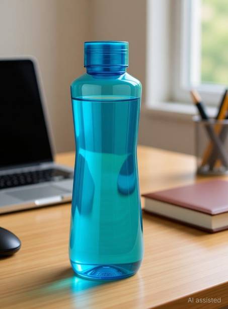 Mataiva Plastic Food Grade Fridge H2O AirTight Multipurpose Usage water bottle 1000 ml Plastic Bottle