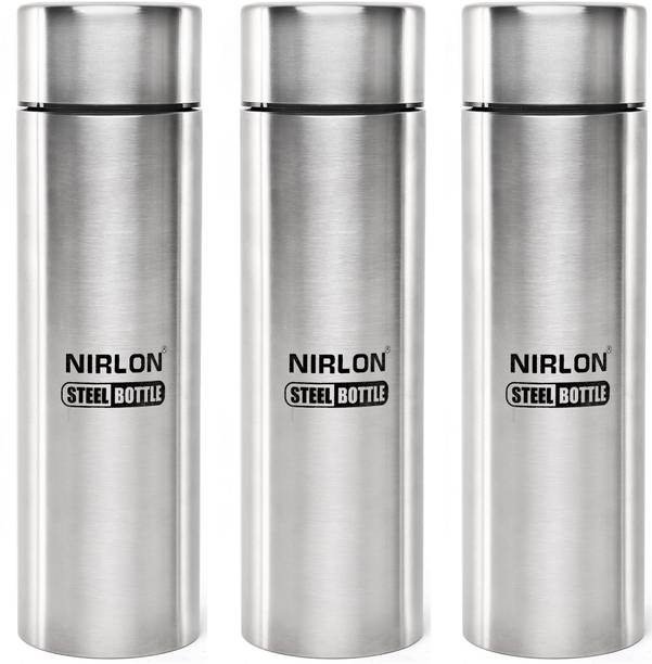 NIRLON Jeet Single Wall Stainless Steel Fridge Water Bottle 1000 ml Bottle