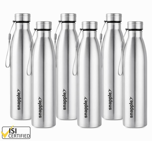 Snapple TAG Stainless Steel Water Bottle Single Wall ISI Certified 1000 ml Bottle