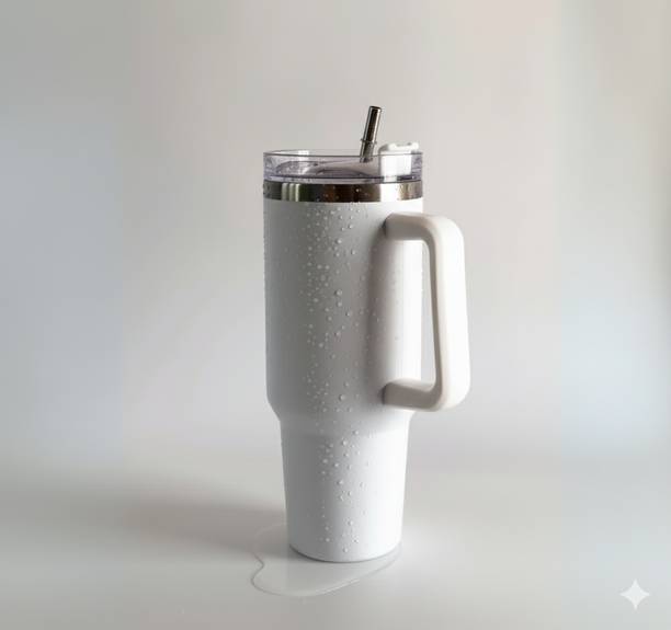 AZULL Tumbler with straw 1200 ml Steel, Stainless Steel...