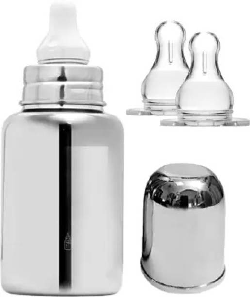 CUTTIE FASHION BPA FreeRegular StainlessSteel Feeding Bottle for New Born Babies Infant Toddler 150 ml Bottle