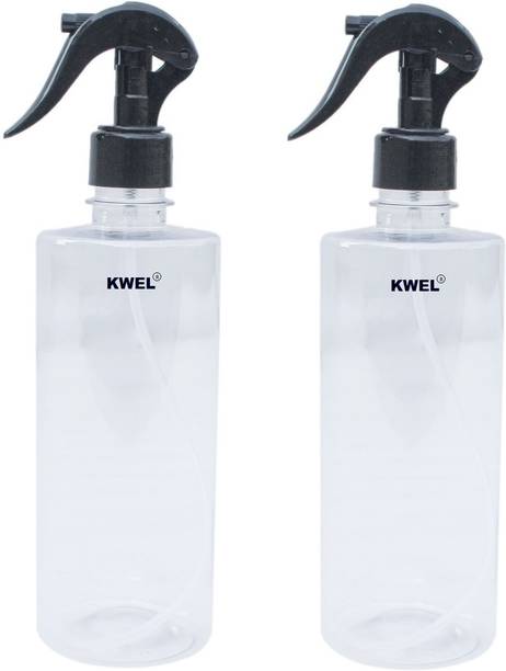 KWEL Empty Transparent Trigger Spray Bottle 500ml (Blac...
