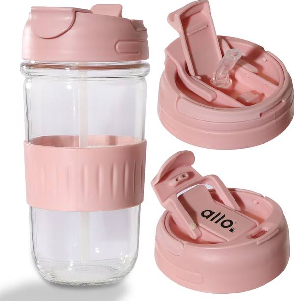 Allo Tumbler With 2-in-1 Lid, Leakproof Coffee Mug Shaker For Office, Home, Travel 500 ml Bottle