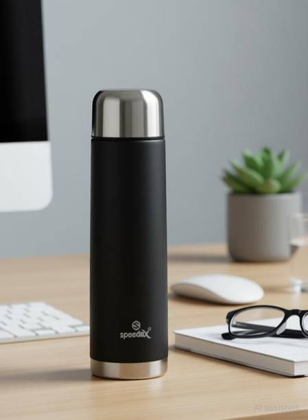 SPEEDEX Stainless Steel Vacuum Insulated Hot & Cold Water Bottle Feather Touch Finish 750 ml Stainless Steel Flask