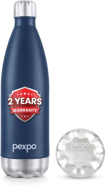 pexpo Electro 1000, Hot&Cold ISI Certified Thermosteel Water Bottle, Leakproof 980 ml