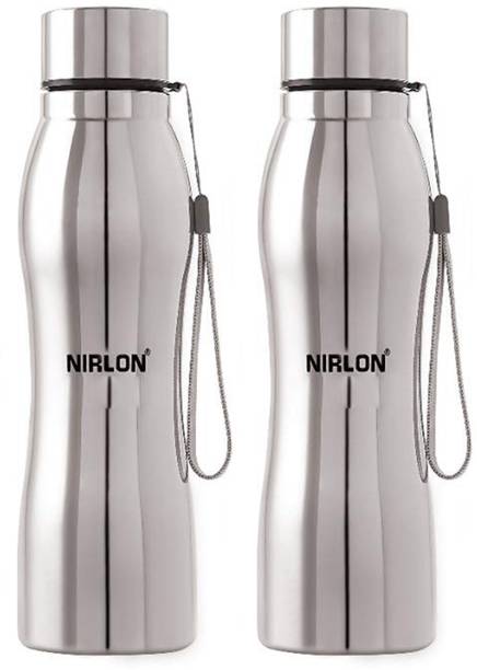 NIRLON Aqua Stainless Steel Fridge Water Bottle 1000 ml
