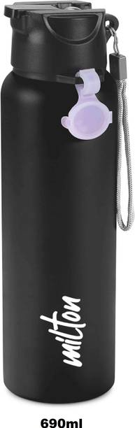 MILTON sip star 690 ml bottle black steel 690 ml Bottle