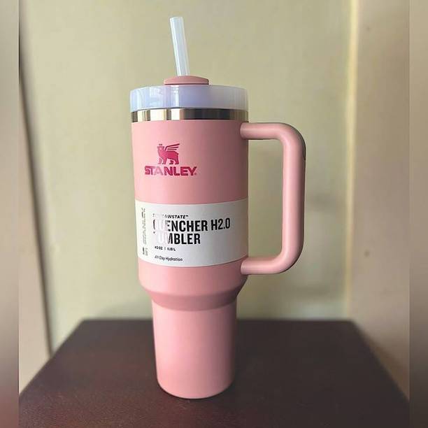 ठेहोटपिक Premium Blush Pink Insulated Hydration Tumbler – स्टेनलेस स्टील मग