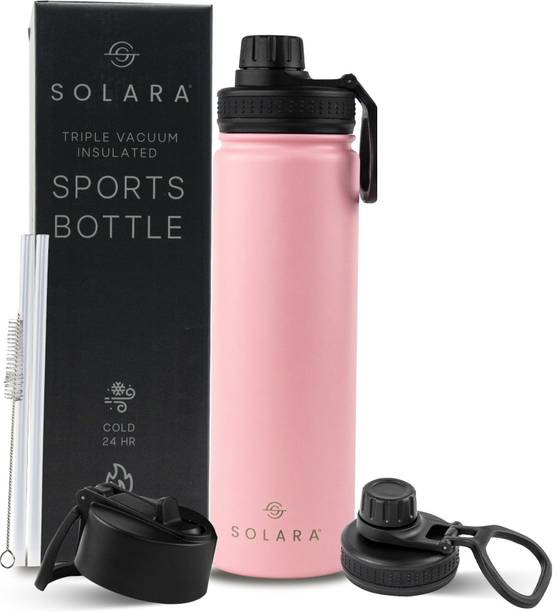Solara इंसुलेटेड पानी की बोतल 650 ml बॉटल