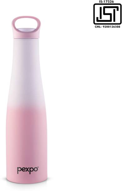 pexpo Morocco 24 Hrs Hot & Cold Stainless Steel Water Bottle Vacuum Insulated 620 ml Flask