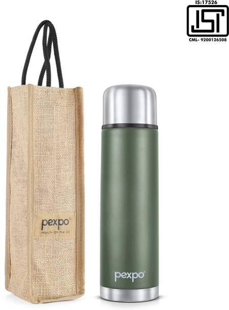 pexpo Flamingo 500, Hot & Cold ISI Certified Insulated Thermosteel Water Bottle 500 ml