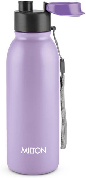 Milton Caper 750 Stainless Steel Water Bottle 670ml Sipper Bottle Purple Water Bottles 670 Ml Steel Bottle