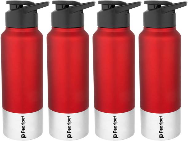 Pearlpet Procasa S80 Sportskool Round Stainless Steel Single Wall 750 ml Bottle
