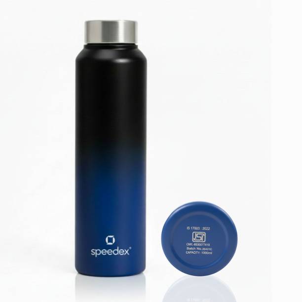 SPEEDEX Fridge Water Bottle 1 Ltr for Office, Men, Women, Girls, Boys 1000 ml