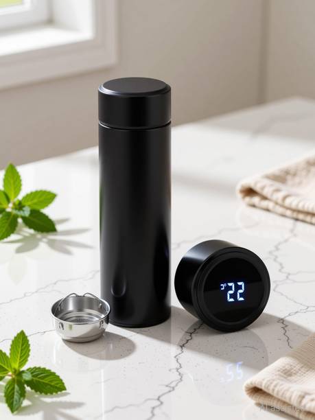 azilaan Smart Temperature Display Water Bottle 500 ml Stainless Steel Bottle