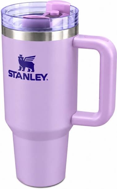 Stanley Tumbler Lavender Insulated Handle Tumbler 1180 ml Stainless Steel Bottle