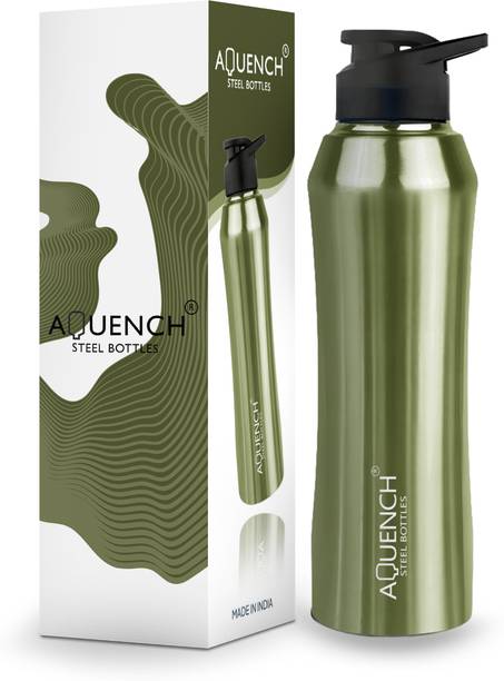 AQUENCH Rush Metallic Steel Sipper Water Bottle for Adults Steel Sipper Bottle 1000 ml Steel Sipper