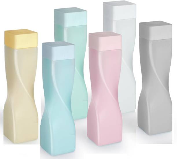DIPZONVILLA Curve Plastic Water Bottle Leak Proof and BPA Free Fridge Water Bottle 1000 ml Bottle