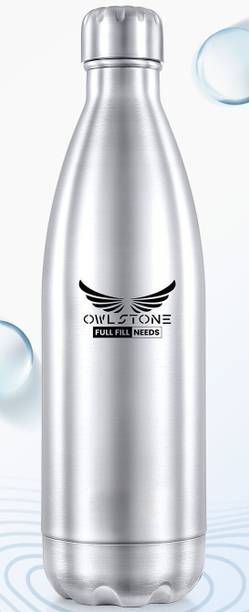OWLSTONE EXIM LLP Hot & Cold Thermosteel stainless steel 1000 ml Stainless Steel Flask