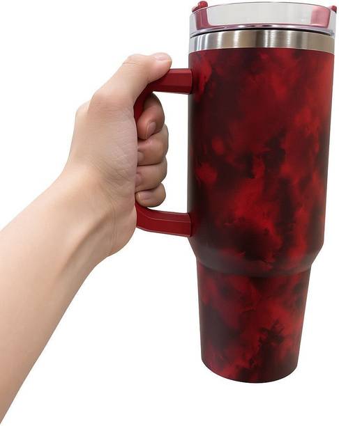 aquabuddy Stainless Steel Tumbler with Straw & Sip Lid ...