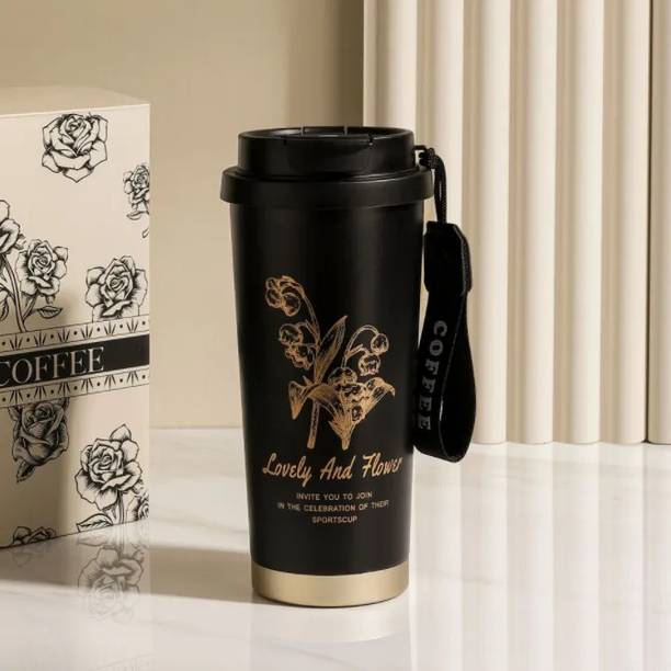 papita Premium Travel Tumbler Durable material, Insulated- Stainless Steel Tumbler 550 ml Bottle