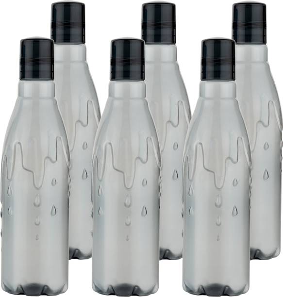 Flipkart SmartBuy Premium Quality Water Drop Design water bottle set of fridge 1100 ml Plastic Bottle
