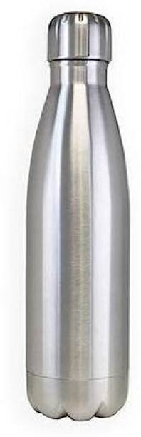 Red-sunset UV plated Cola Shape 17oz Outdoor Double Wall 18/8 Stainless Steel 500 ml Bottle