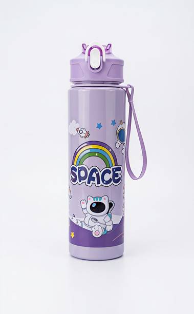 DRIFT 1 Liter Motivational Water Bottle with Time Marker and Sipper 1000 ml Plastic Sipper