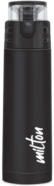 MILTON Atlantis 600 Thermosteel Water Bottle, ISI Certified, 24 Hr Hot and Cold 500 ml Flask