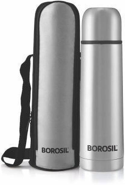 BOROSIL Hydra Thermo 500 ml Steel Flask