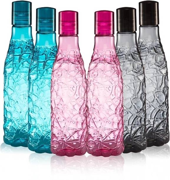 Mataiva 1 Litre Leakproof Durable BPA-Free Non-Toxic fridge Water bottle 1000 ml Plastic Bottle