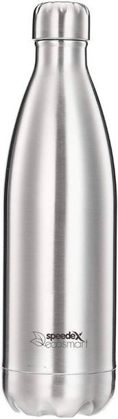 SPEEDEX 24 Hrs Hot and Cold Vacuum insulated Water Bottle 1000 ml Flask (Silver,Steel) 1000 ml Flask