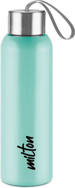 MILTON Halo 600 Steel Thermoware Inner Steel Insulated Water Bottle 500 ml Aqua Green 500 ml Bottle
